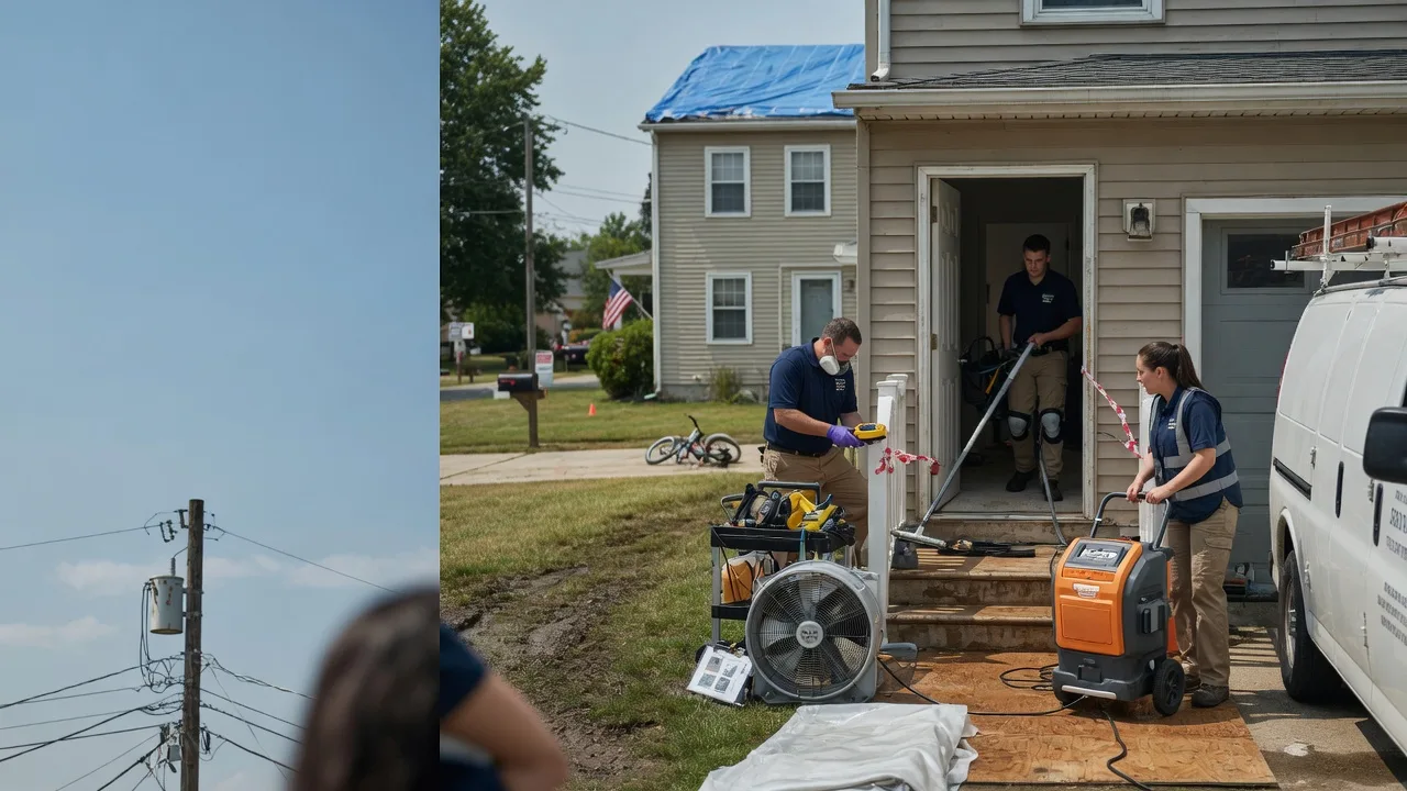 Water Damage Repair in Sussex, VA near me